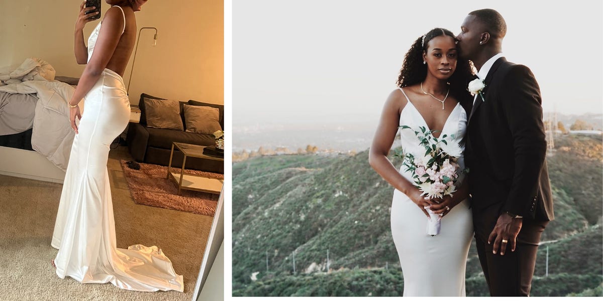 Bride Goes Viral on TikTok for $47 SHEIN Wedding Dress