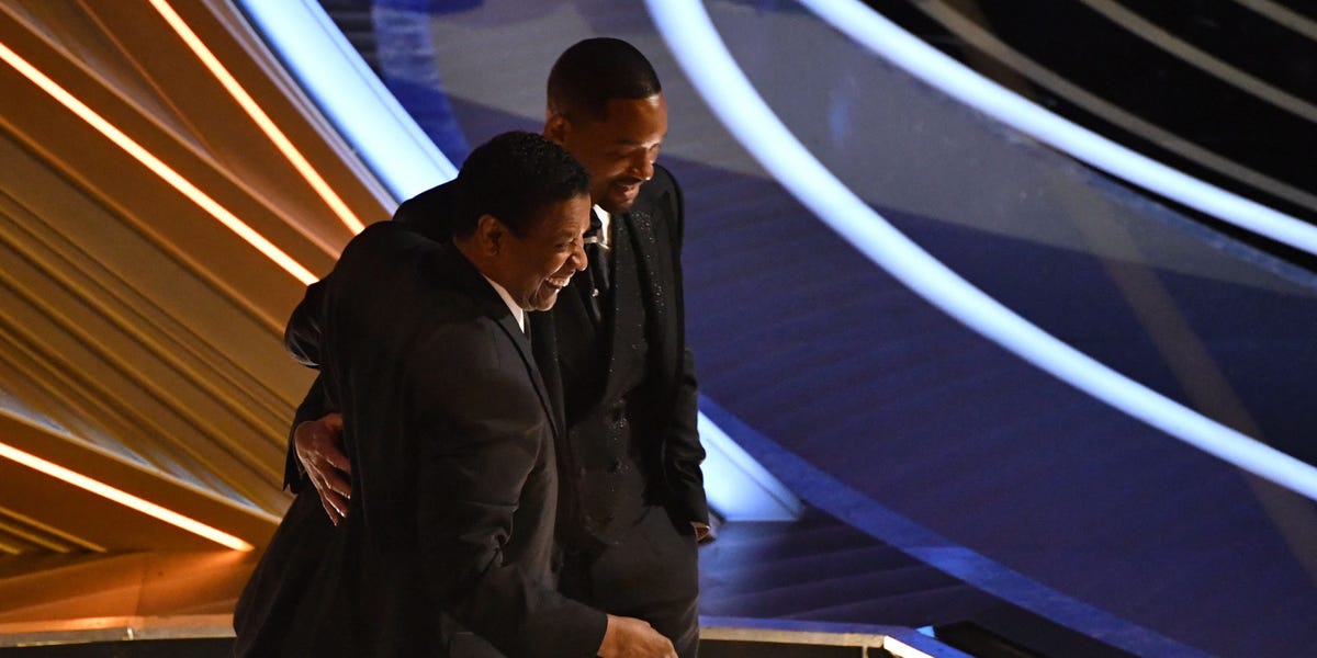 Denzel Washington shares that he prayed with Will Smith after the Oscars Slap