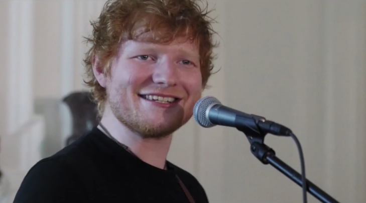 Ed Sheeran ‘Films Songwriting Sessions’ After Shape Of You’ Lawsuit