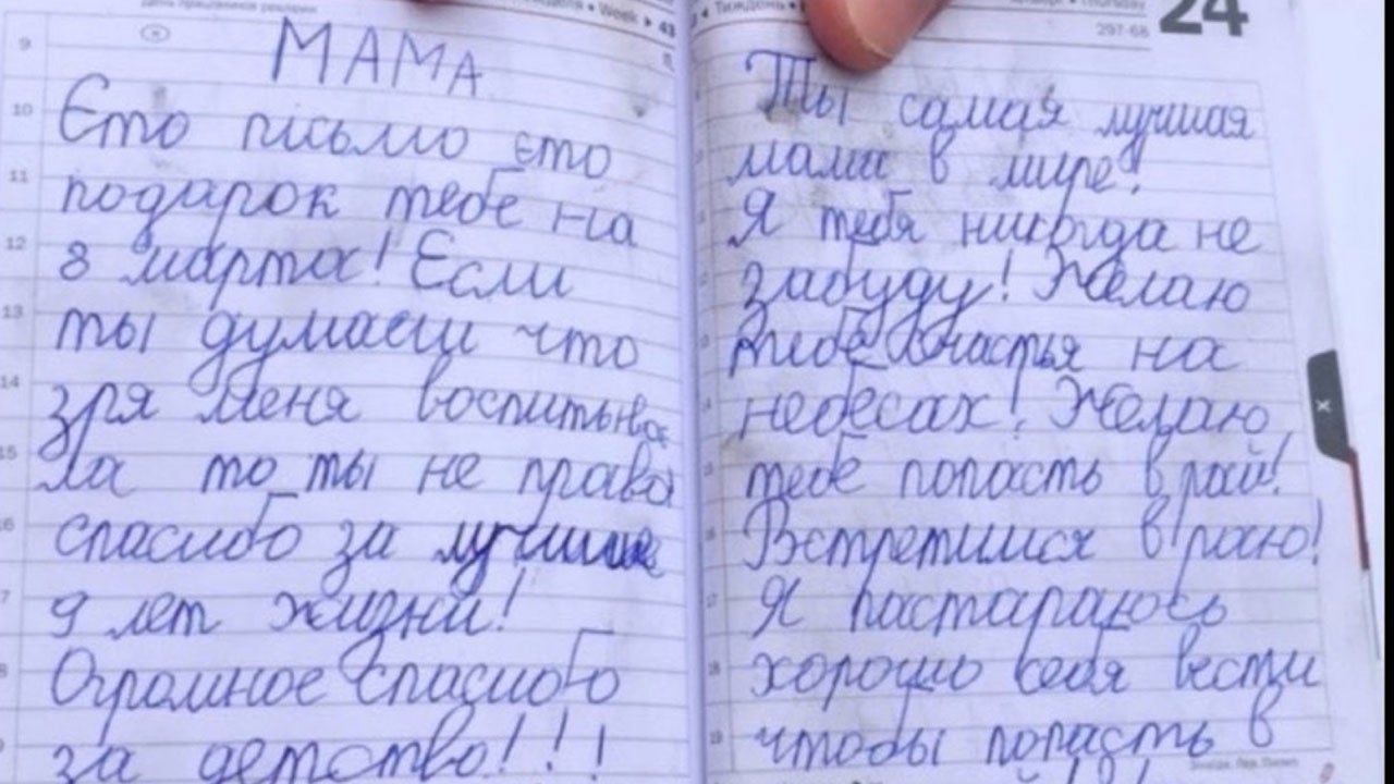 Girl Pens Heartbreaking Letter to Mom Who Died in Ukraine War as Biden Accuses Putin of Committing Genocide