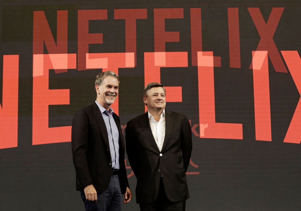 Netflix Co-CEOs Reed Hastings And Ted Sarandos Saw Compensation Dip In 2021