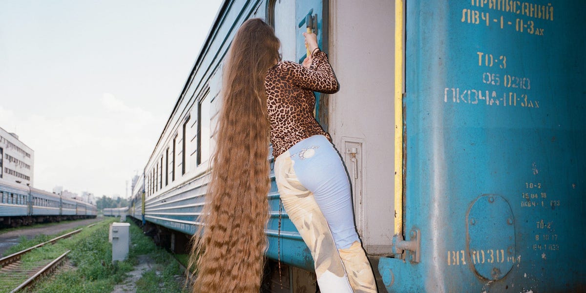 Julie Poly captures Joy and Kitsch on Ukrainian Railroads