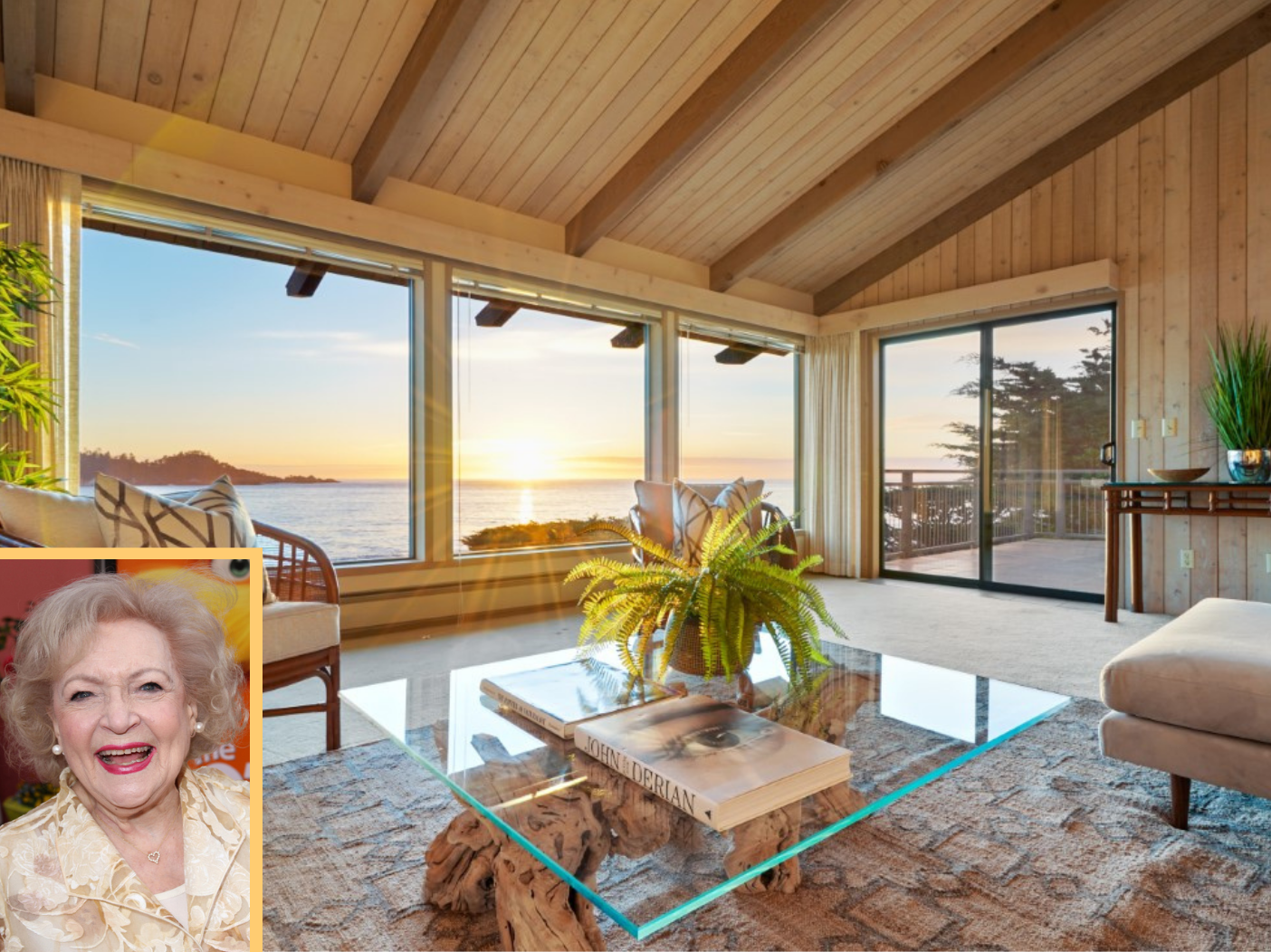 The Most Interesting Design Elements Of Betty White’s Carmel-by-the-Sea Home