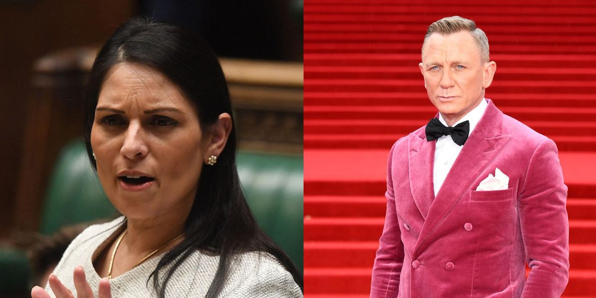 Tory MP implies Priti Patel needed to go to a Bond premiere because she needs to learn about spies