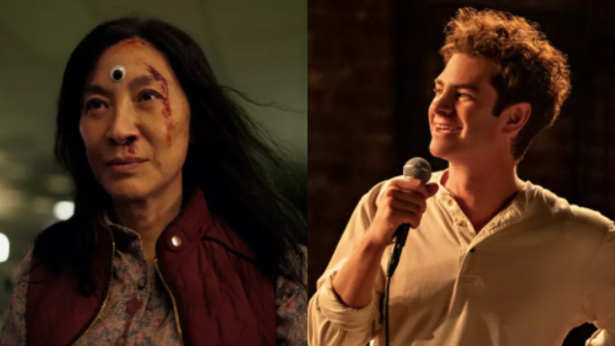 See Everything Everywhere All At Once’s Michelle Yeoh React To Andrew Garfield Rocking The Hot Dog Fingers