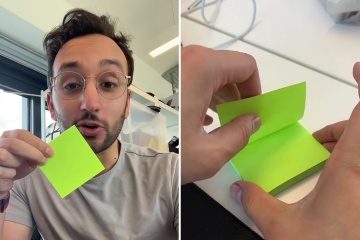 Man reveals we’re using Post It notes wrong & it's blowing people’s minds