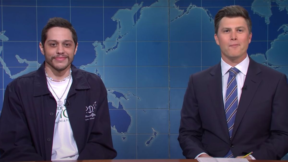 Pete Davidson’s Heartfelt SNL Goodbye Included A Will Smith And Chris Rock Joke The Crowd Did Not See Coming