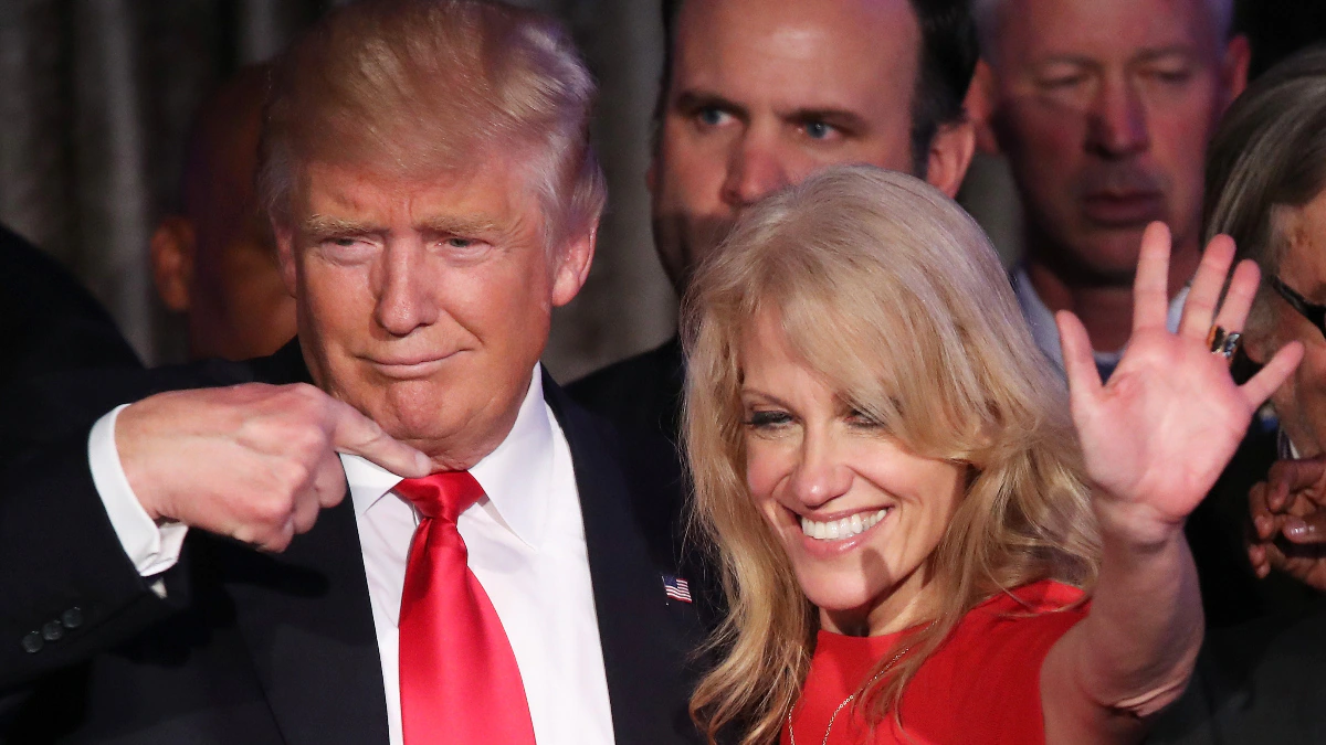 Kellyanne Conway Says Trump Almost Dropped From 2016 Race