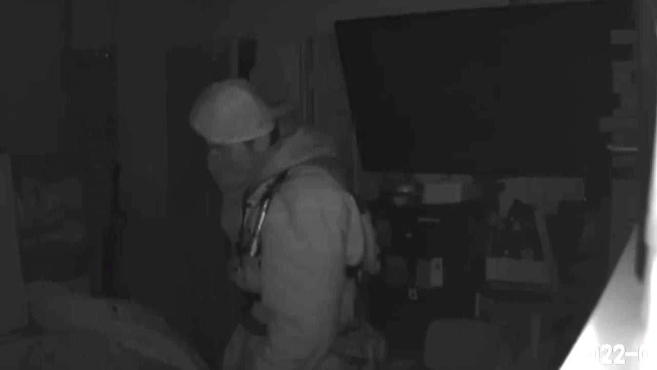 Couple Speaks Out After Security Cam Shows Burglar Stare at Them While They Slept