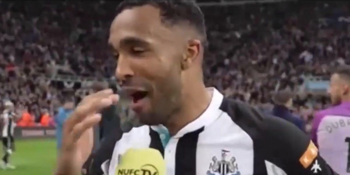 Grim moment footballer’s tooth falls out on live TV