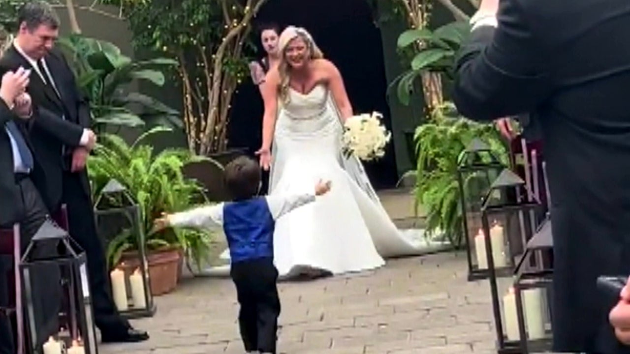 Ring Bearer’s Adorable Outpouring of Love for Mom Bride at Wedding Steals the Show