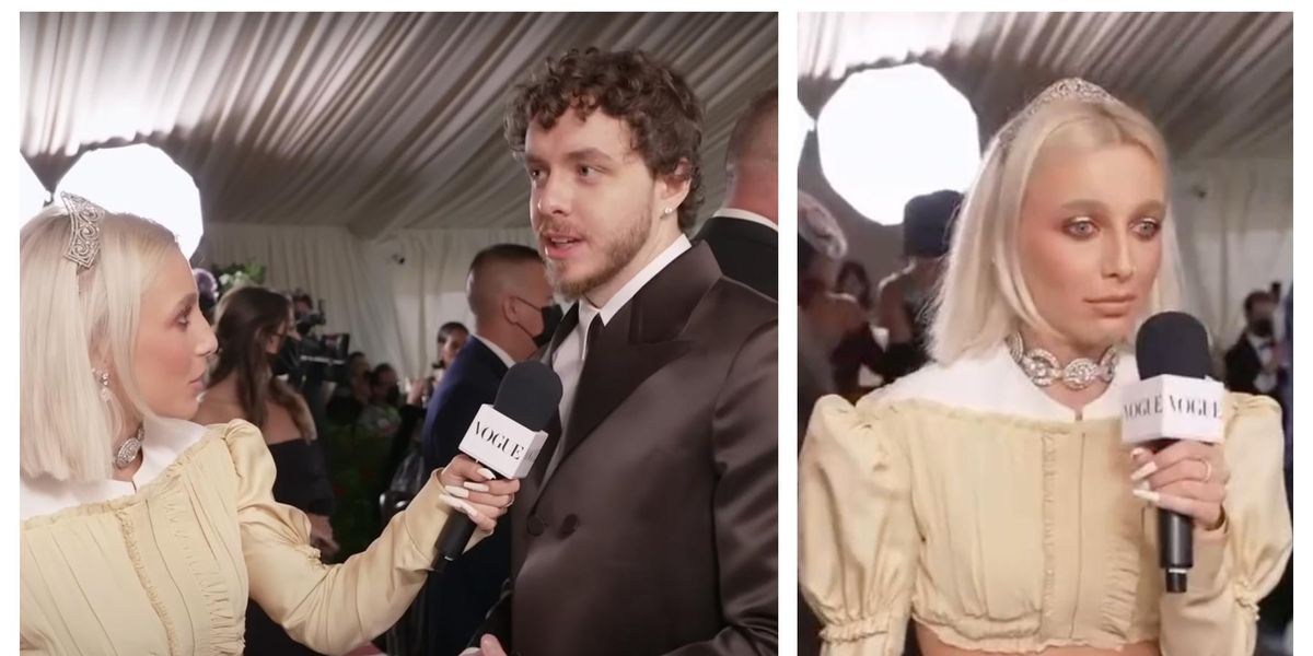 The most awkward Met Gala moment goes to Jack Harlow and Emma Chamberlain