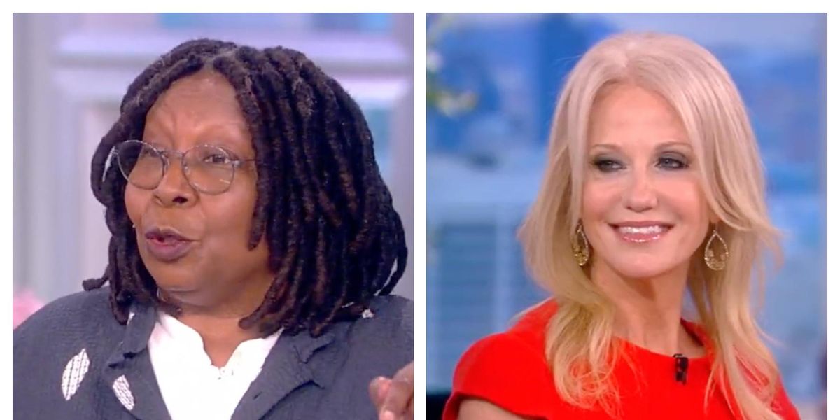 Whoopi Goldberg defends Kellyanne Conway after she got booed on ‘The View’