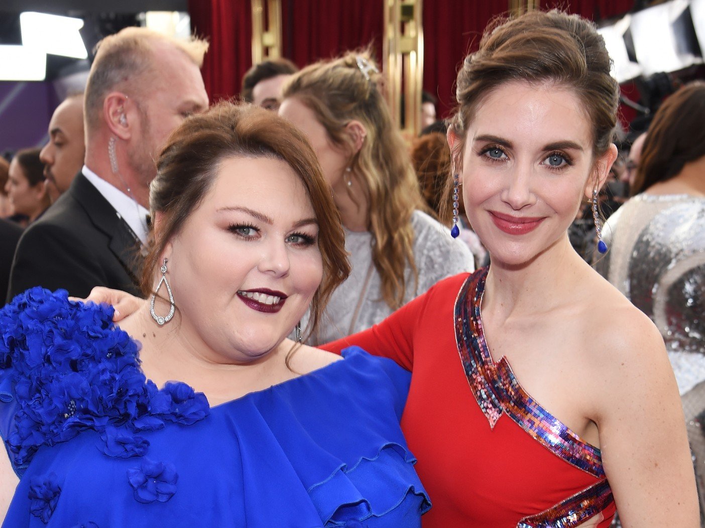 Why People Think Chrissy Metz Called Allison Brie ‘B’ Word At Golden Globes