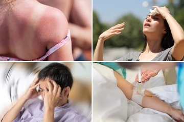 Minute-by-minute what happens to your body in a heatwave - from sunburn to death