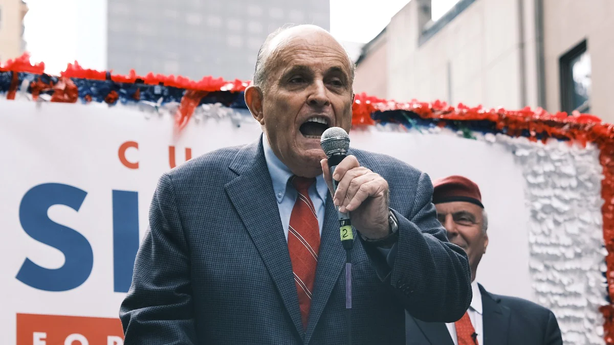 Rudy Giuliani Allegedly Assaulted With Slap to the Back