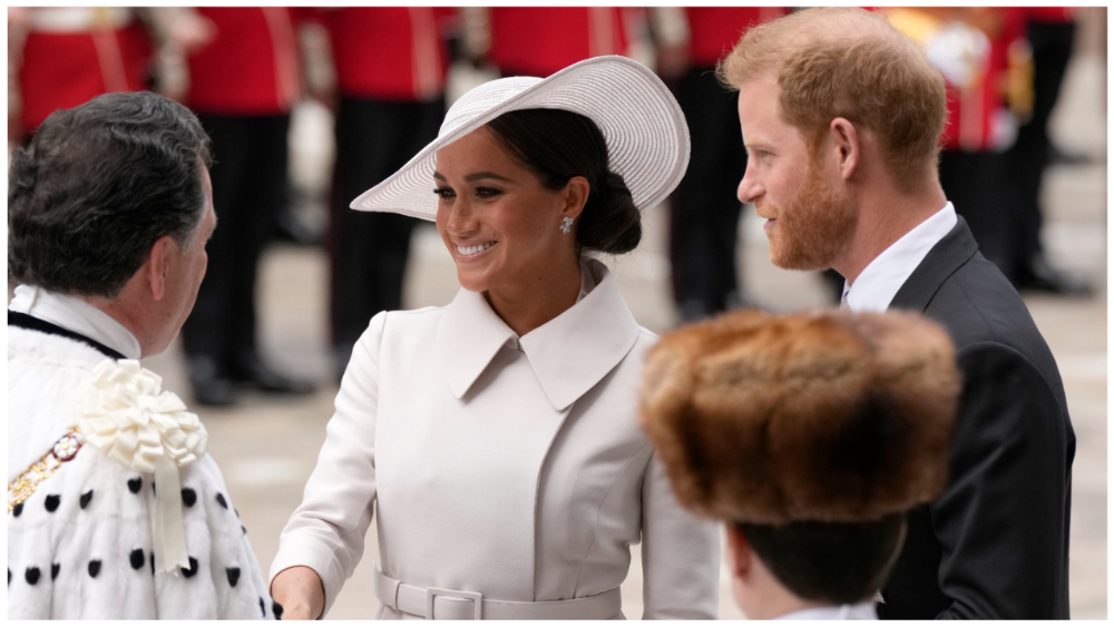 Harry and Meghan Make First Public Appearance in UK Since 2020