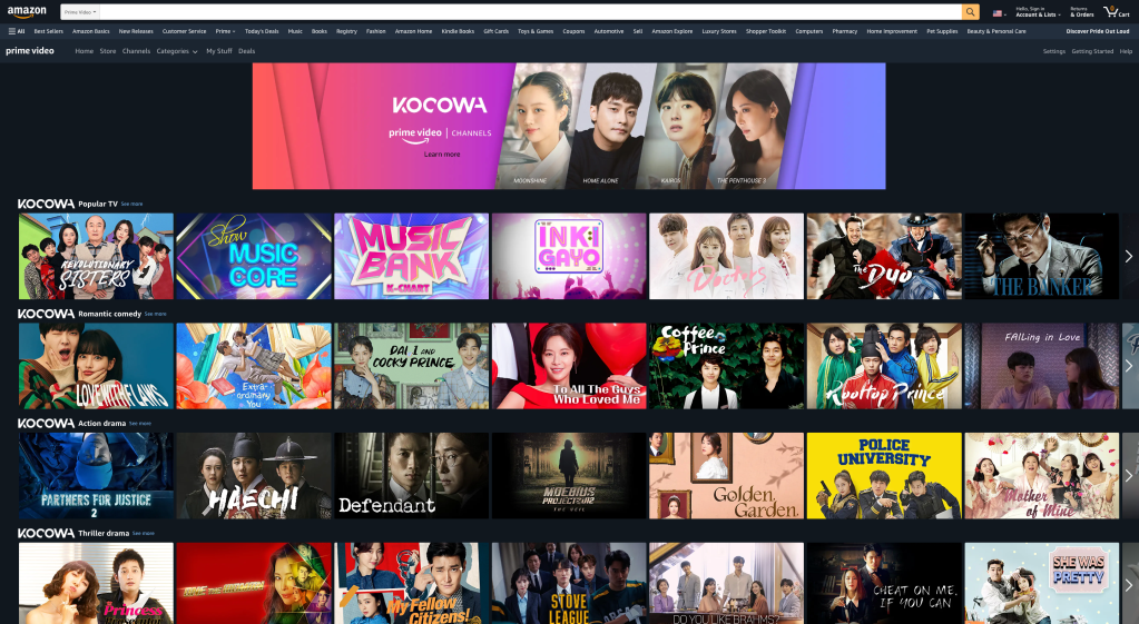 Korean Content Streamer Kocowa Brings K-pop, K-drama To Amazon Prime