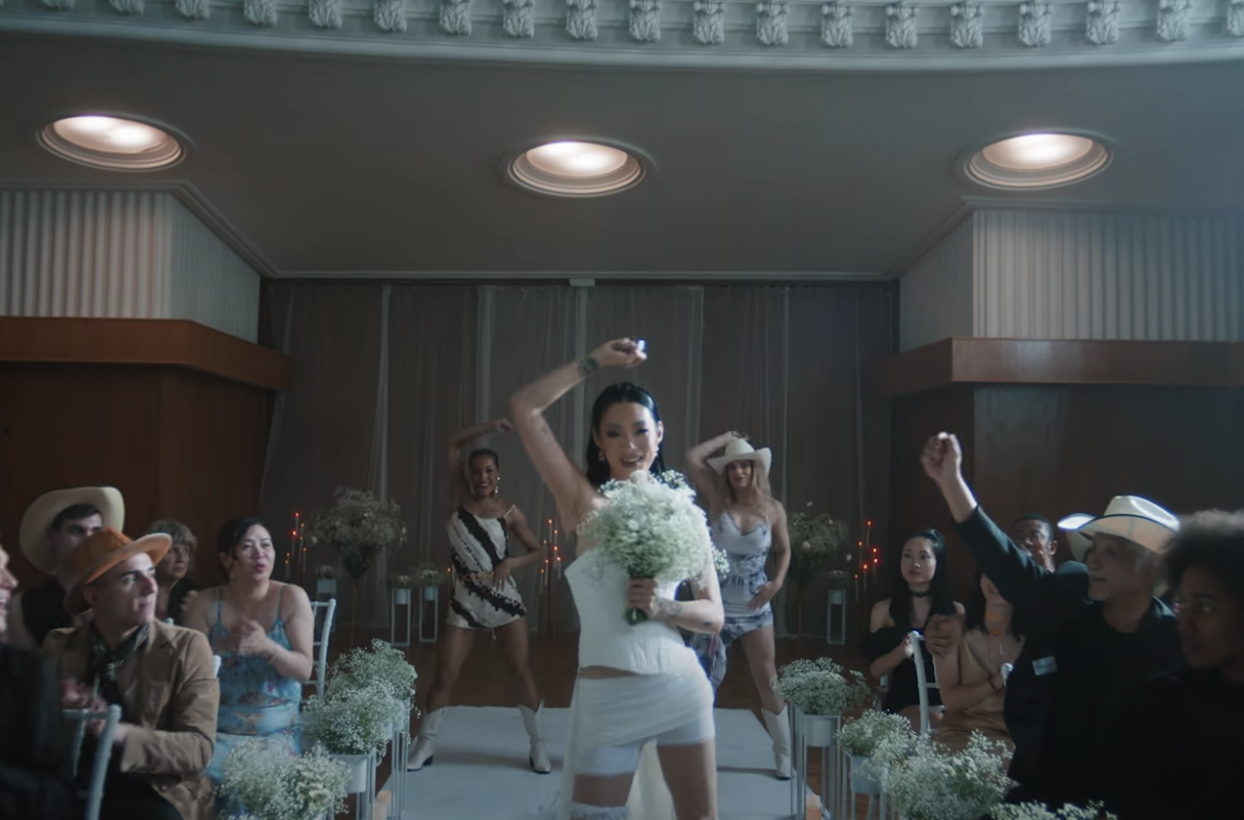 Rina Sawayama Line Dances to the Altar in ‘This Hell’ Music Video