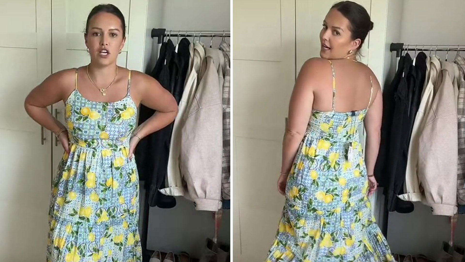I’m midsize & found the perfect summer dress for £18 from Primark – it’s so pretty & gives Dolce and Gabbana vibes