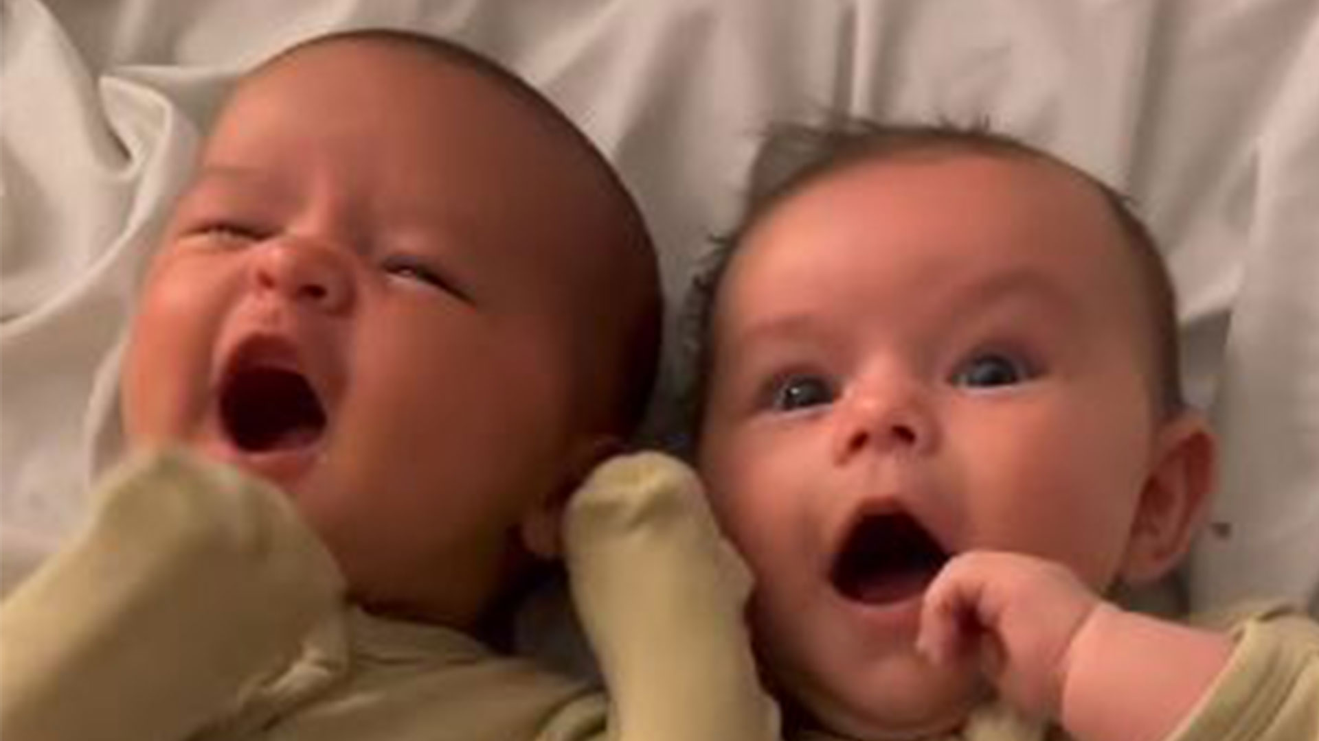 I’m a mum to newborn ‘twins’ – they were born a week apart and aren’t related but look so alike