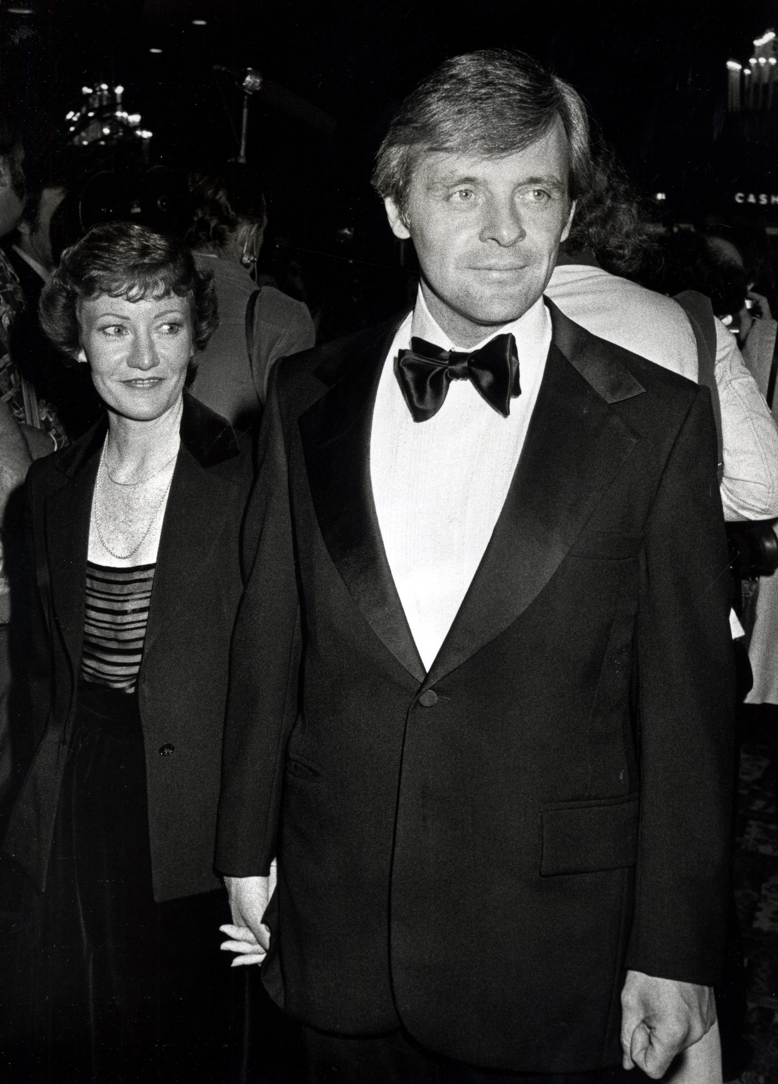 Jennifer Lynton and Anthony Hopkins at the 36th Annual Golden Globe Awards in Beverly Hills.  | Source: Getty Images