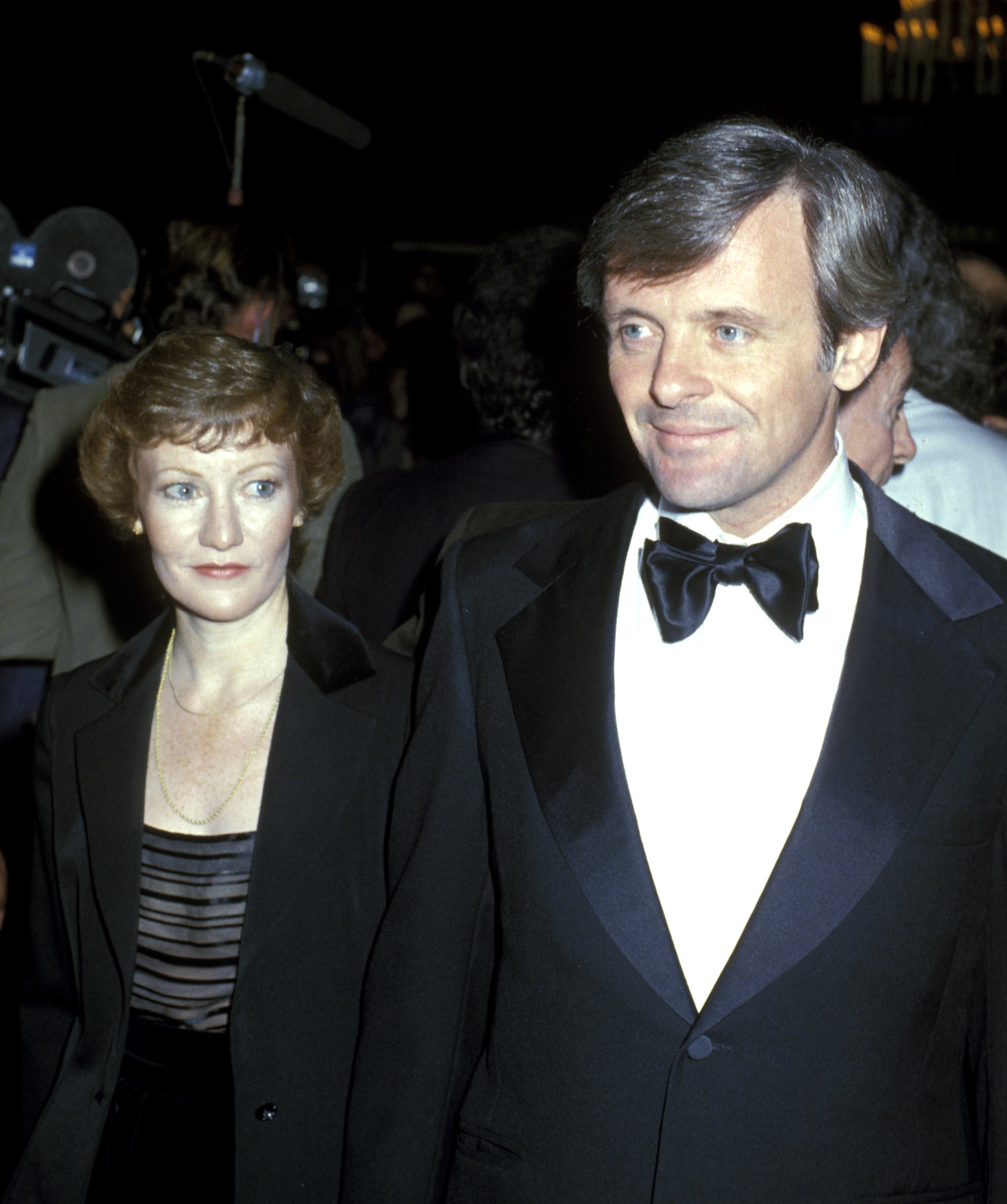  Anthony Hopkins and Jennifer Lynton at the 36th Annual Golden Globe Awards on January 27, 1979.  | Source: Getty Images