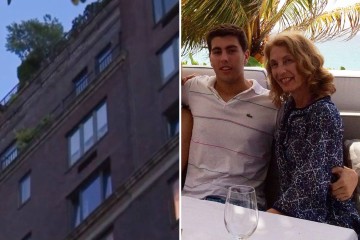 Judge's son's brutal final act before plunging naked 16 floors to his death