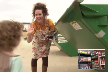 I’m a mum & take my kid dumpster diving - paying full price is a waste
