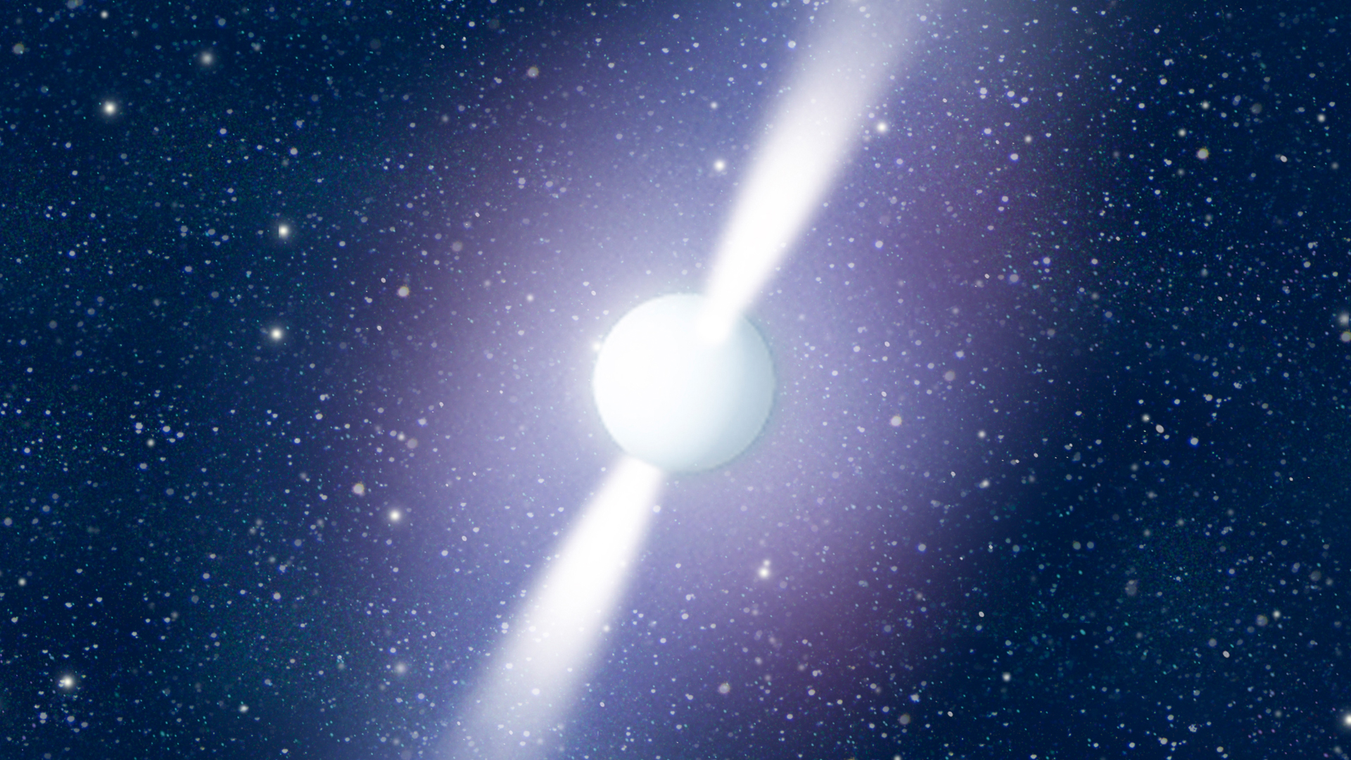 Two “dead suns” were spotted in an epic collision that sent shockwaves through the universe