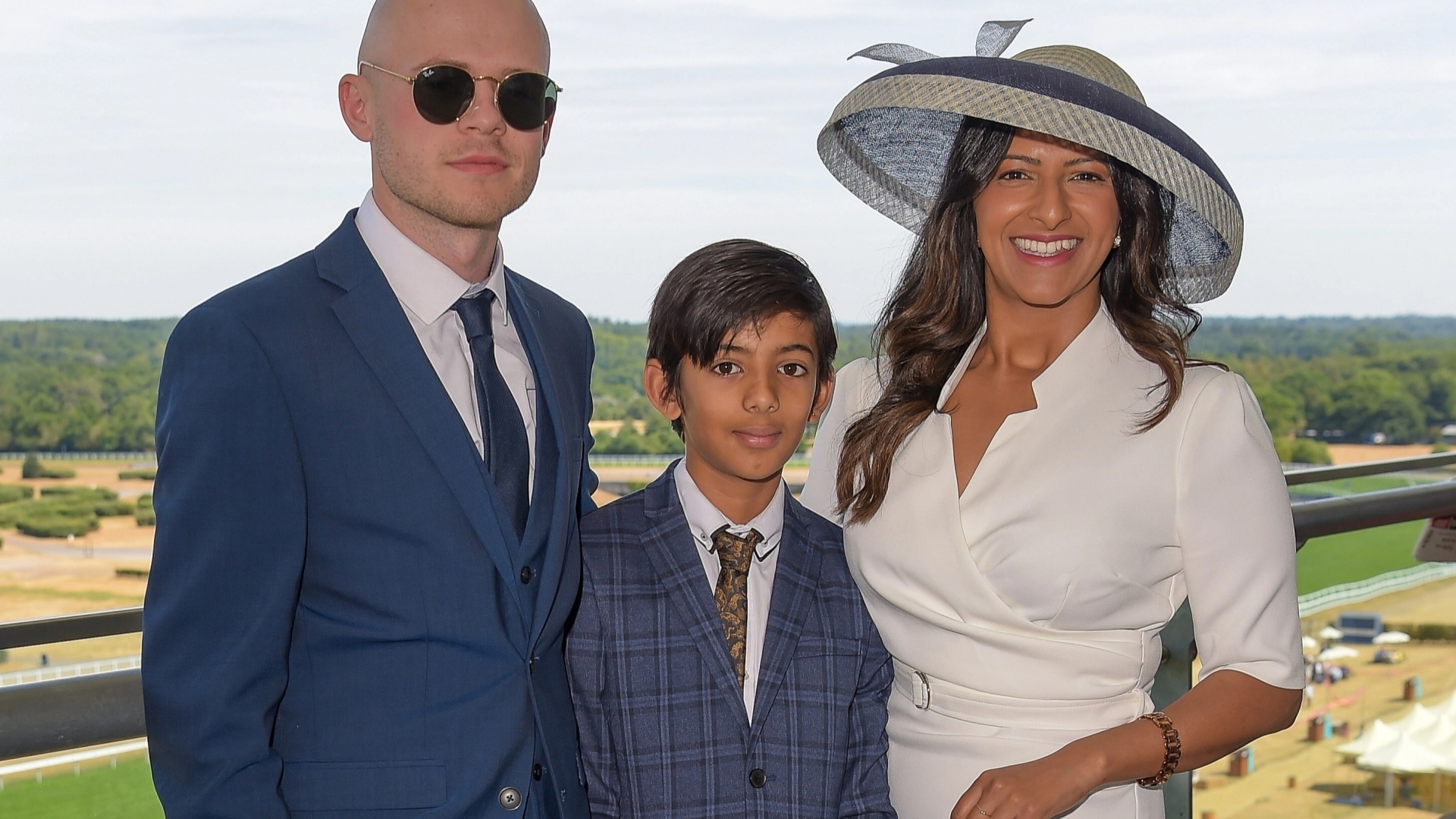 Ranvir Singh of Good Morning Britain poses with her boyfriend Louis and her rare-seen child for the first ever