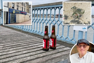 Inside UK's 'slobbiest town' where the 'only form of exercise is drinking'