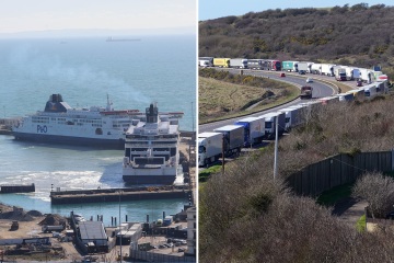 Huge queues at ports after 'appalling' P&O sacks 800 staff and axes routes