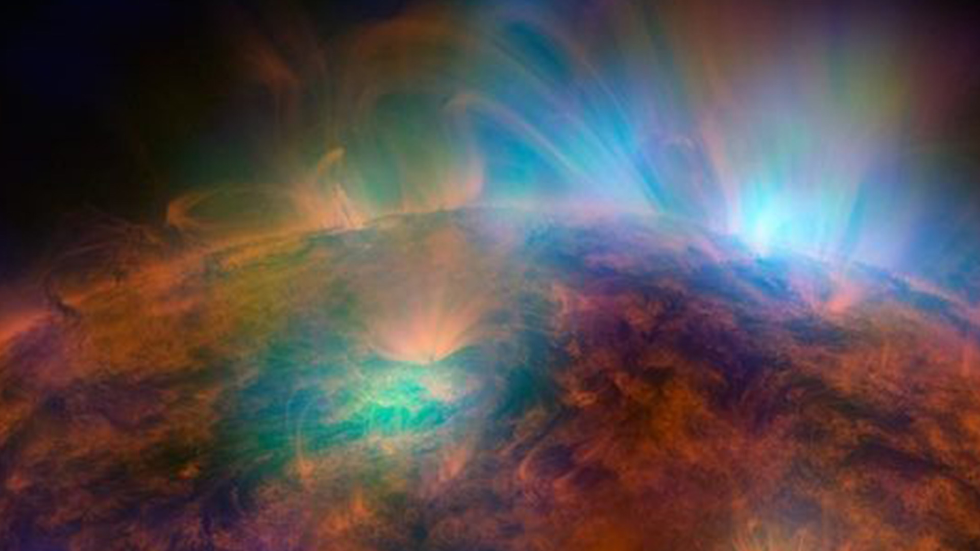 Nasa shows mind-boggling image showing X-rays coming out of the Sun’s surface
