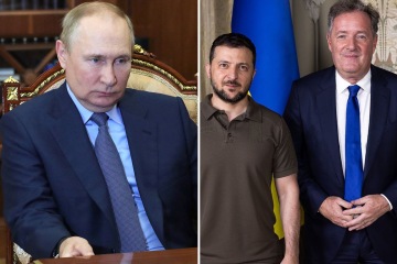 The scariest thing about Putin is that he's sane, Zelensky tells Piers Morgan
