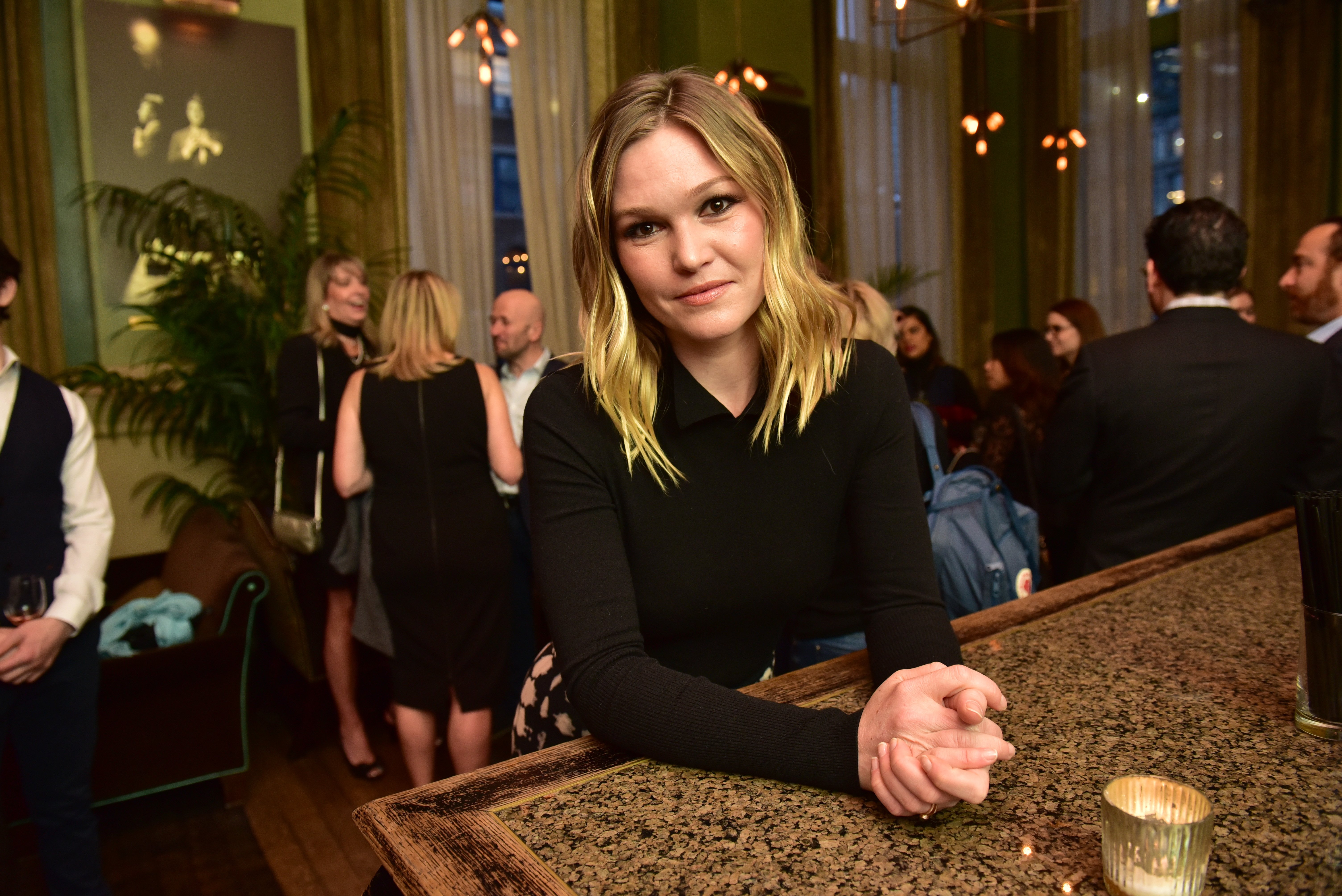 Julia Stiles attends as Ovation TV hosts 2018-2019 Programming Preview at Soho Grand Hotel on March 8, 2018, in New York City. | Source: Getty Images