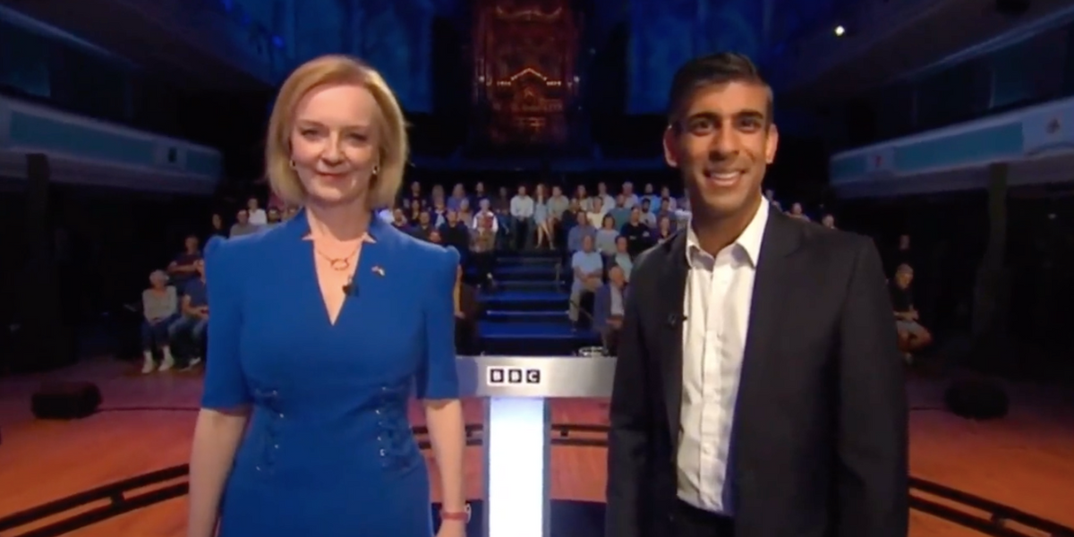 Viewers are left very scared at the BBC’s Tory leadership discussion.