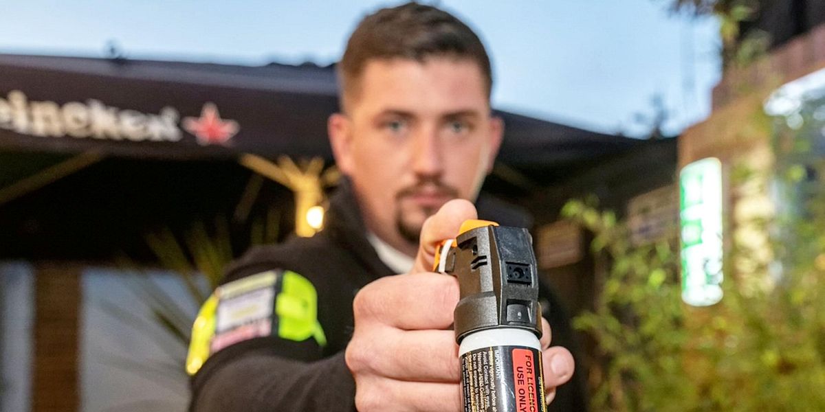 Bouncers can be armed with ‘smart water’Help police arrest drunken