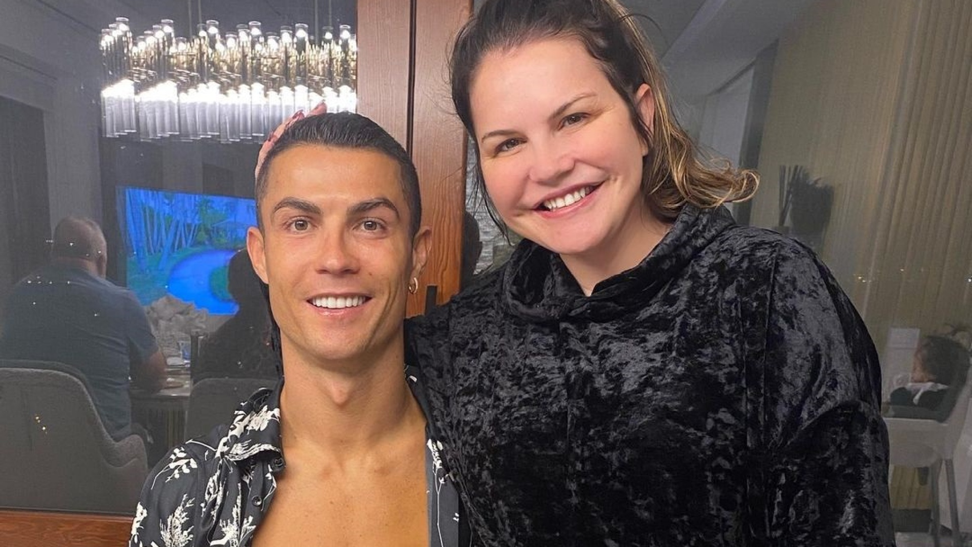 When asked by Cristiano Ronaldo’s sister about Man Utd’s future, she gives a cryptic answer