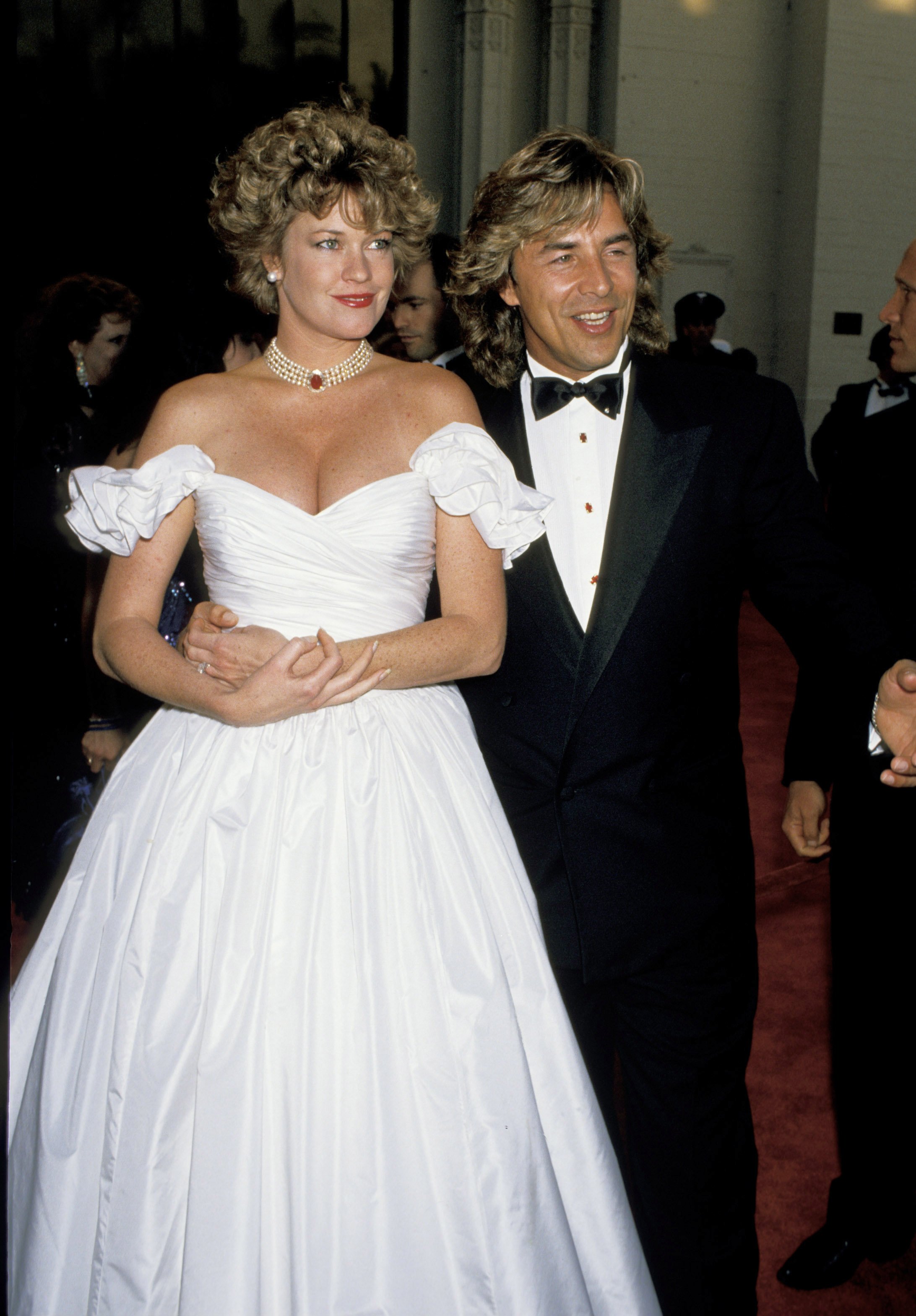 Melanie Griffith and Don Johnson at the 61st Annual Academy Awards on March 29, 1989 | Source: Getty Images
