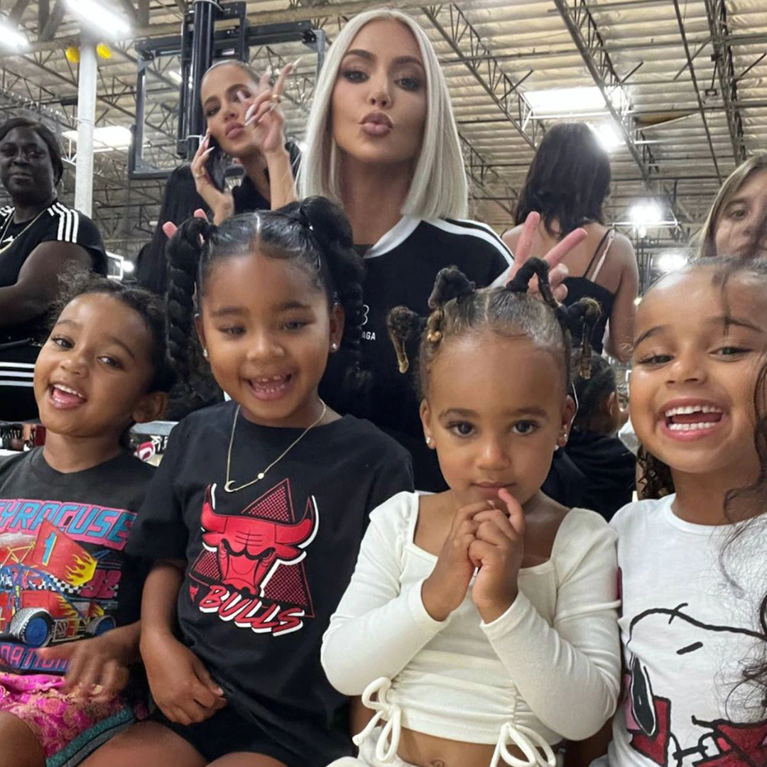 Kardashian Kids Cheer for North West at Her Basketball Game