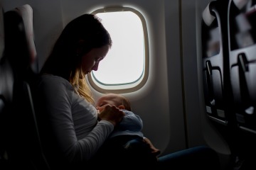 Dad forces a mum and baby out of his plane seat - and people are on HIS side