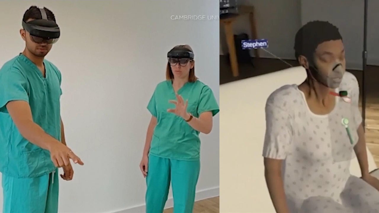 Mixed-Reality Technology offers medical students a way to gain experience through working on holographs