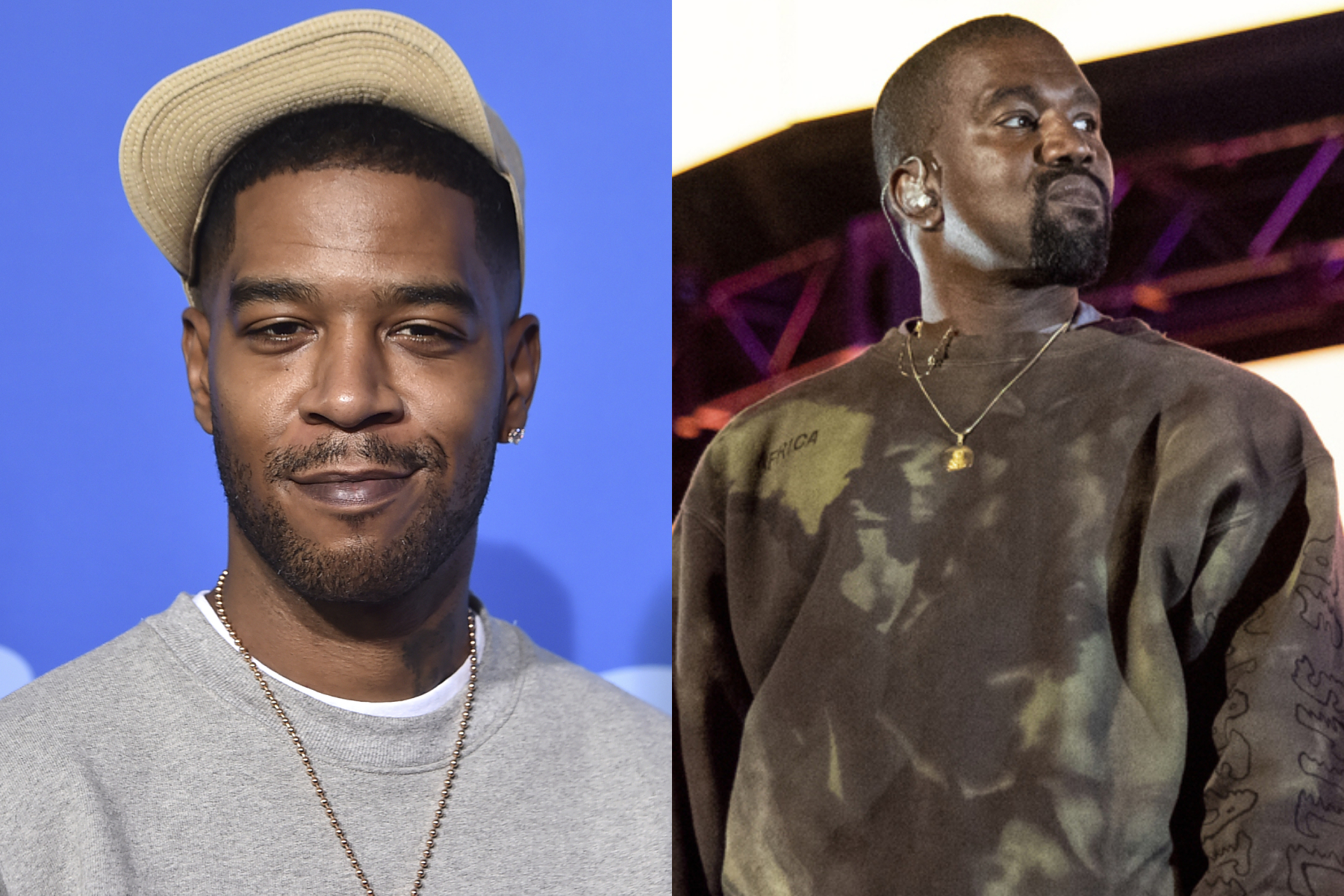 Rolling Loud: Kid Cudi walks offstage while Kanye appears with Lil Durk