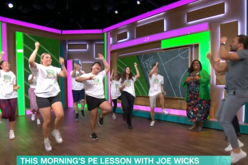 Alison Hammond does star jumps on This Morning as fans all say the same thing