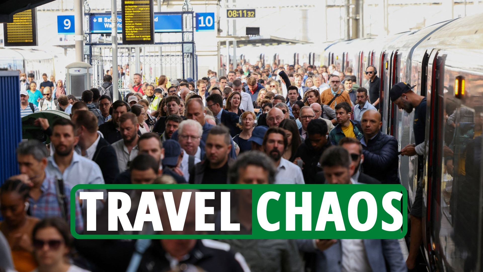 Train Chaos LATEST: Train strikes to PLUNGE Brits into ‘into uncertainty’; 1 in 5 services SCRAPPED. Plus, live flight updates