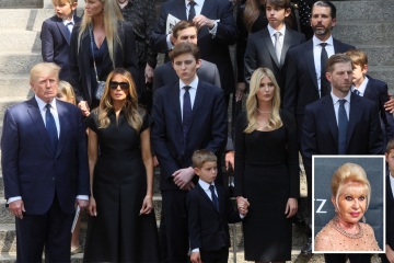 Rarely seen Barron, 16, spotted at ceremony of Donald’s ex-wife
