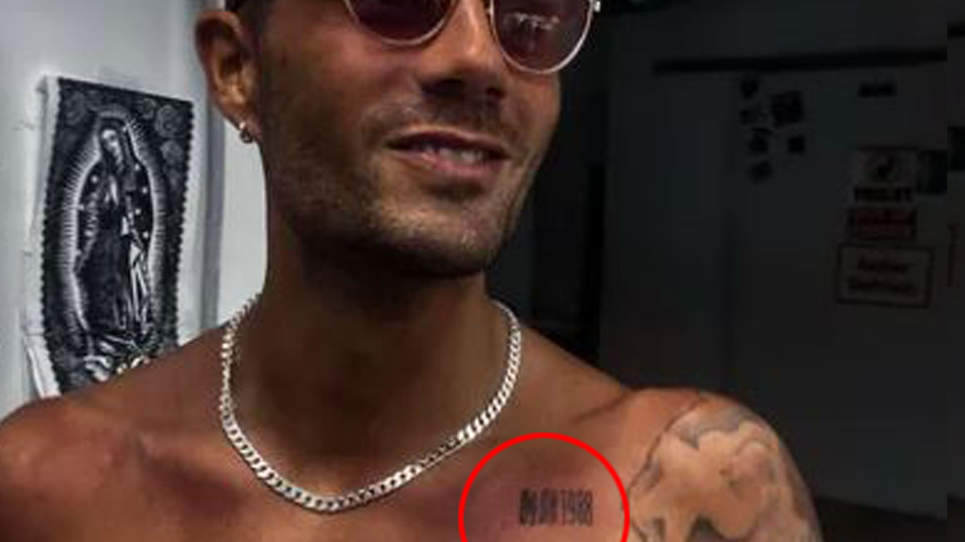 Max George is honored with a tattoo in tribute to Tom Parker, his former Wanted bandmate