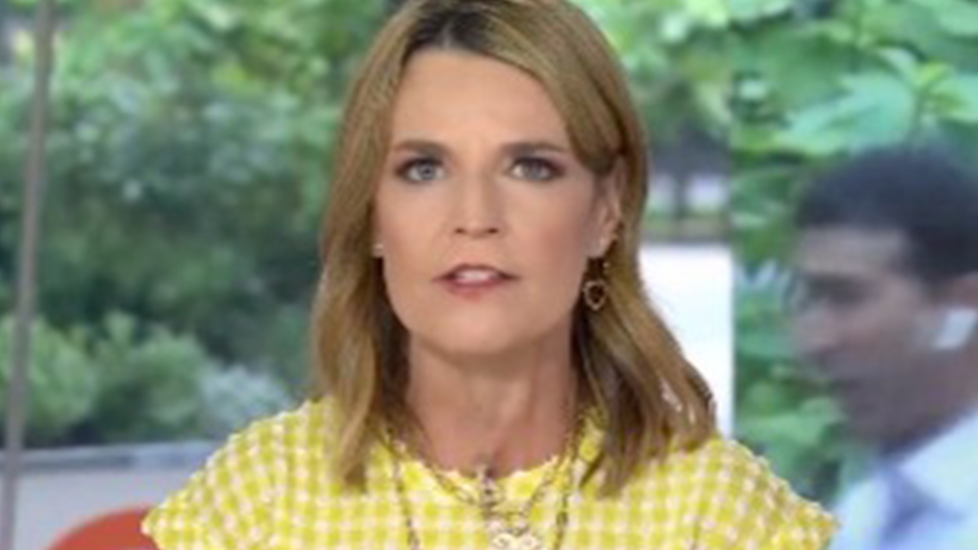 Savannah Guthrie says she’s ‘keeping it real’ & captions pic ‘if looks could kill’ after Hoda Kotb’s teary TV appearance