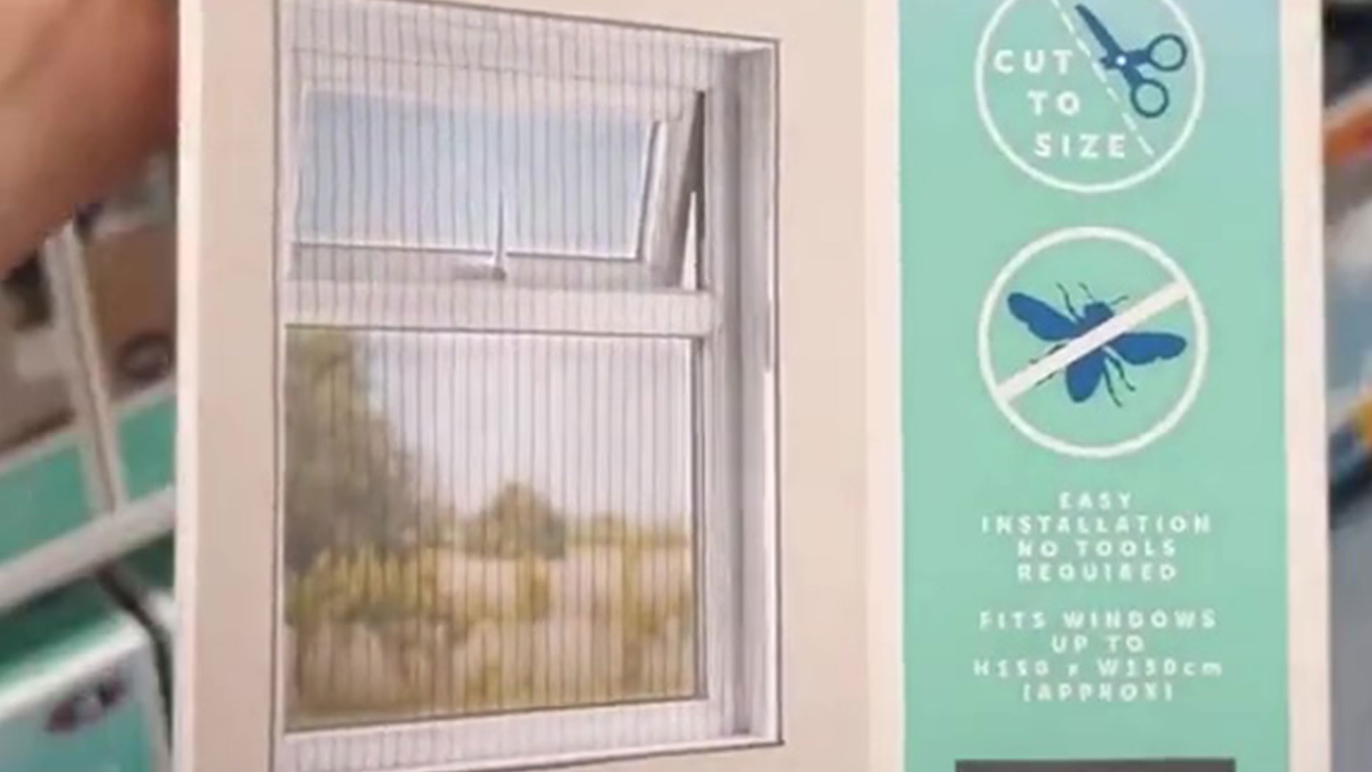 Shoppers rave about B&M’s £3 fly screen which lets you keep your windows open but the bugs out in the heat